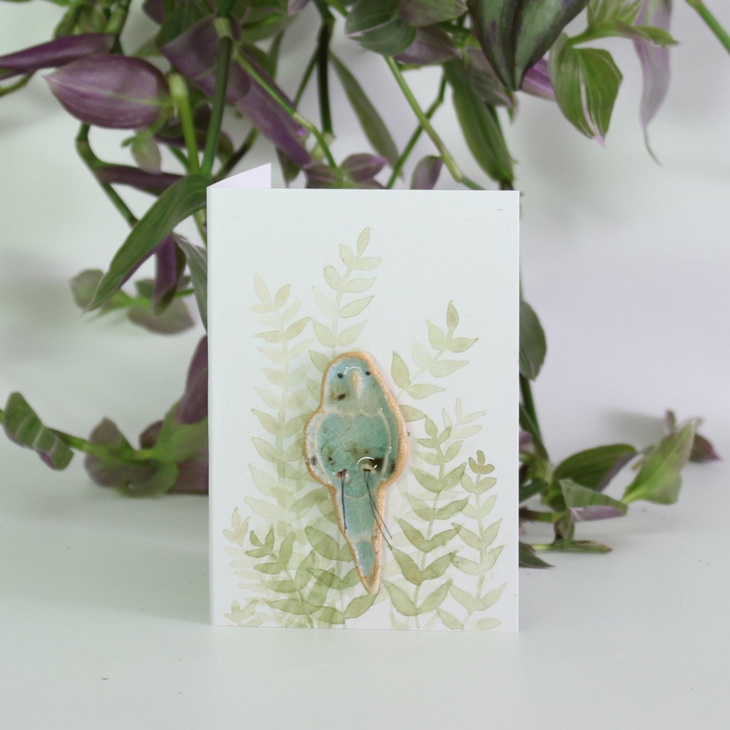 Budgie Plant Hugger Decorations | Gift Card | Letterbox Gift