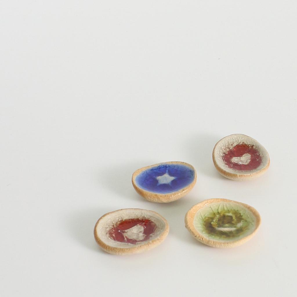 Handmade Ceramic Pocket Token Worry Stone